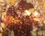 夏野菜の麻婆丼（豆腐のない麻婆豆腐）作り方3写真