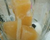 凍らせた豆腐でプルーンヨーグルトドリンク作り方2写真
