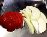 ☆トマトチーズ☆オムレツ☆作り方1写真