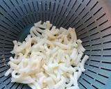 一歳離乳食　のどごしつるん野菜うどん作り方2写真