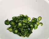 さっぱり美味しい♪きゅうりと大葉の酢の物作り方4写真