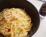 フライパン一つで作る本格ペペロンチーノ作り方4写真