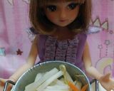 リカちゃんサイズ♡モツ鍋(味噌 豚)ꕤ*作り方3写真