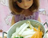 リカちゃんサイズ♡モツ鍋(味噌 豚)ꕤ*作り方4写真