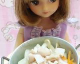 リカちゃんサイズ♡モツ鍋(味噌 豚)ꕤ*作り方5写真