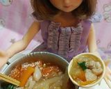 リカちゃんサイズ♡モツ鍋(味噌 豚)ꕤ*作り方8写真