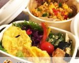 ひき肉入り☆カラフル カレーチャーハン作り方9写真