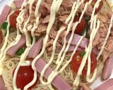 そうめんで作る和風スパゲティモドキ♫ww作り方4写真