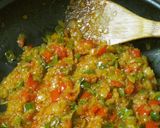 スペインのソフリトで冷凍ムール貝のパスタ作り方13写真