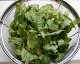 簡単！レタスの山椒そぼろ炒め作り方1写真