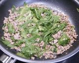 簡単！レタスの山椒そぼろ炒め作り方4写真