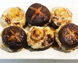 ベビーホタテを使ったしいたけのすり身焼き作り方11写真