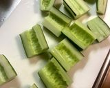 巨大きゅうりの梅煮作り方2写真
