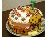 簡単!お誕生日のアイスケーキ作り方6写真