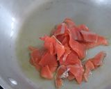 イクラとスモークサーモンのクリームパスタ作り方3写真