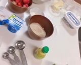 誰でも簡単おしゃれ!いちごのチーズケーキ作り方1写真
