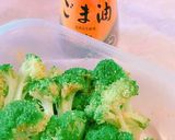 ブロッコリーのカレーコンソメごま油サラダ作り方6写真