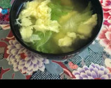超簡単♪レタスと卵のさっぱりスープ作り方6写真