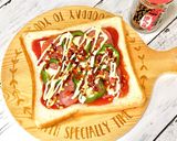 唐辛子とマヨたっぷり⭐️旨辛ピザトースト作り方6写真