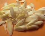 レンジで簡単★ネギそぼろ焼きそば作り方1写真