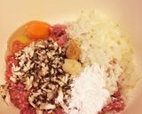 肉だんご作り方1写真