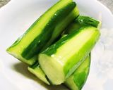 作り置き☆和風だしとお酢で味染みきゅうり作り方3写真