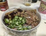 レンジで簡単コンビーフハッシュおくら丼作り方5写真