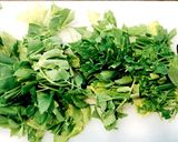 糖質制限★セリときゅうりの胡麻味噌和え作り方4写真