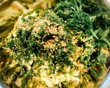 糖質制限★セリときゅうりの胡麻味噌和え作り方7写真