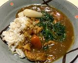 私のモロヘイヤカレーはトッピングだけ♬作り方7写真