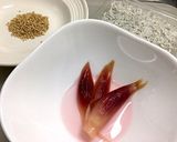 簡単！みょうがの甘酢漬けごはん(寿司飯)作り方2写真