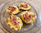 チーズとベーコンの旨味☆ポテトスキン作り方4写真
