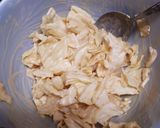 節約おかず☆キャベツの醤油マヨネーズ和え作り方4写真