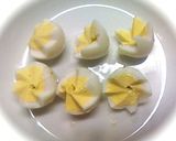 簡単飾り切り♪　ギザギザゆで卵作り方7写真