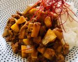 １度で２度おいしい☆中華風麻婆カレー？作り方6写真