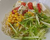 カプレーゼの冷製パスタ作り方5写真