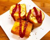 簡単♪低糖質・小麦不使用アメリカンドッグ作り方8写真