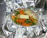 チキン又は鮭のホイル焼き❗️作り方5写真