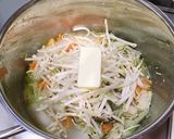 塩バターキャベツ鍋作り方4写真