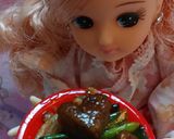 リカちゃんサイズ♡レバニラꕤ*.ﾟ作り方14写真