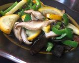 夏野菜ときのこの塩胡椒炒め作り方4写真
