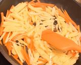 じゃがいもとサラダチキンのバターきんぴら作り方4写真