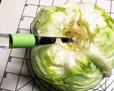 挽肉たっぷりまるごとキャベツ蒸し作り方2写真