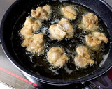 我が家流♡タレ漬け鶏唐揚げ（甘酢風）作り方5写真