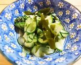 作り置き☆簡単きゅうりとわかめの酢の物作り方4写真