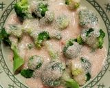 茹で野菜に♪ミルキー明太子ソース作り方5写真