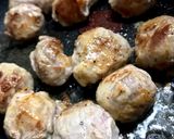 お楽しみ♪豚こまボール♪作り方5写真