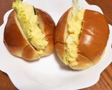 バターロールで☆簡単たまごサンド作り方5写真