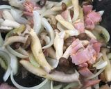 和風パスタ☆バター醤油味作り方3写真