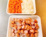 ひと手間加えて美味♡炊飯器カレーピラフ作り方1写真